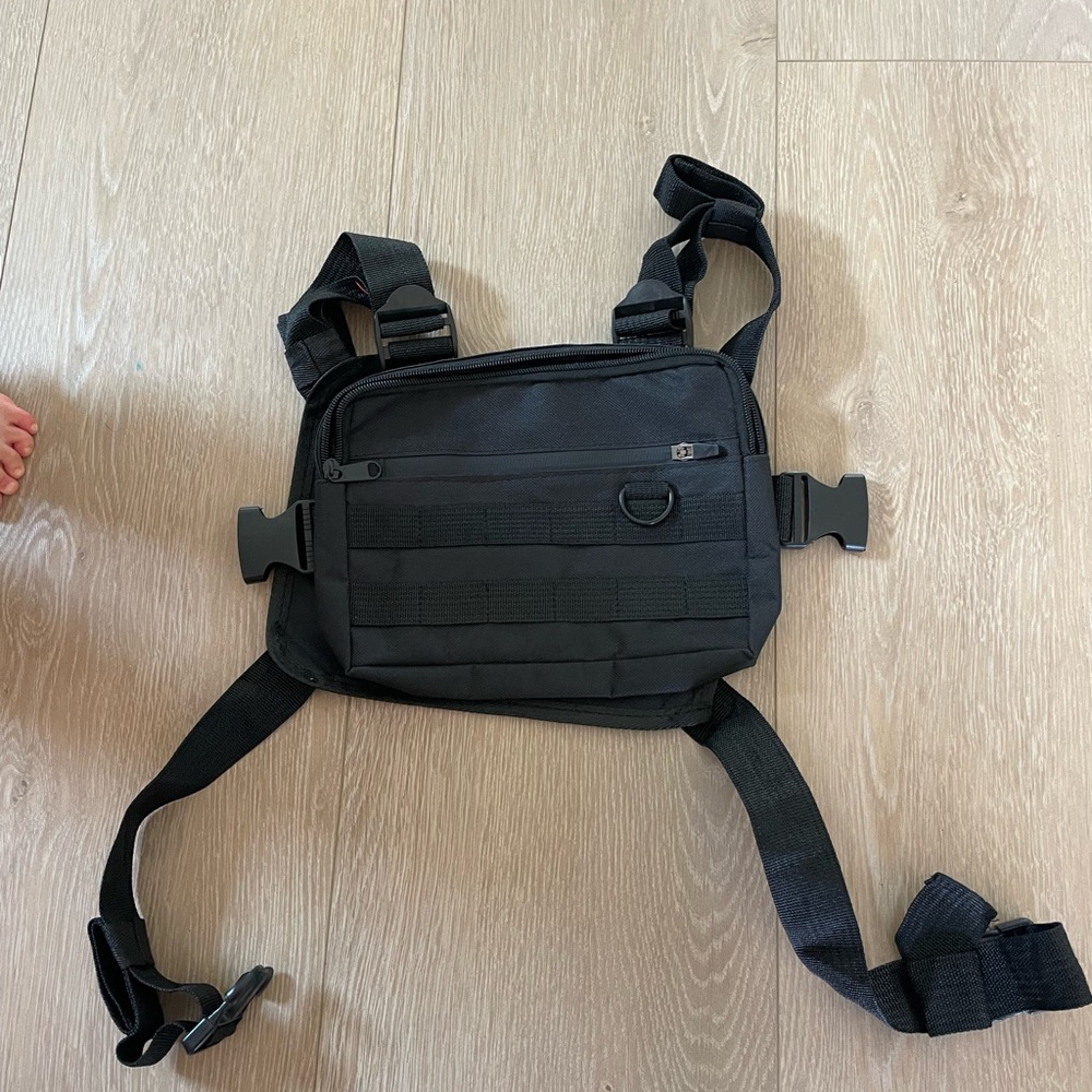 Black Tactical Men's Bag